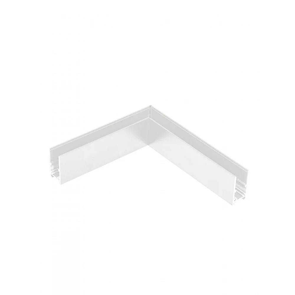 ΣΥΝΔΕΣΜΟΣ ΓΩΝΙΑΣ ΜΑΓΝΗΤΙΚΗΣ ΡΑΓΑΣ ΟΡΟΦΗΣ ΒΑΘΥΑ ΟΡΙΖΟΝΤΙΟΣ ΛΕΥΚΟΣ - ZAMBELIS LIGHTS