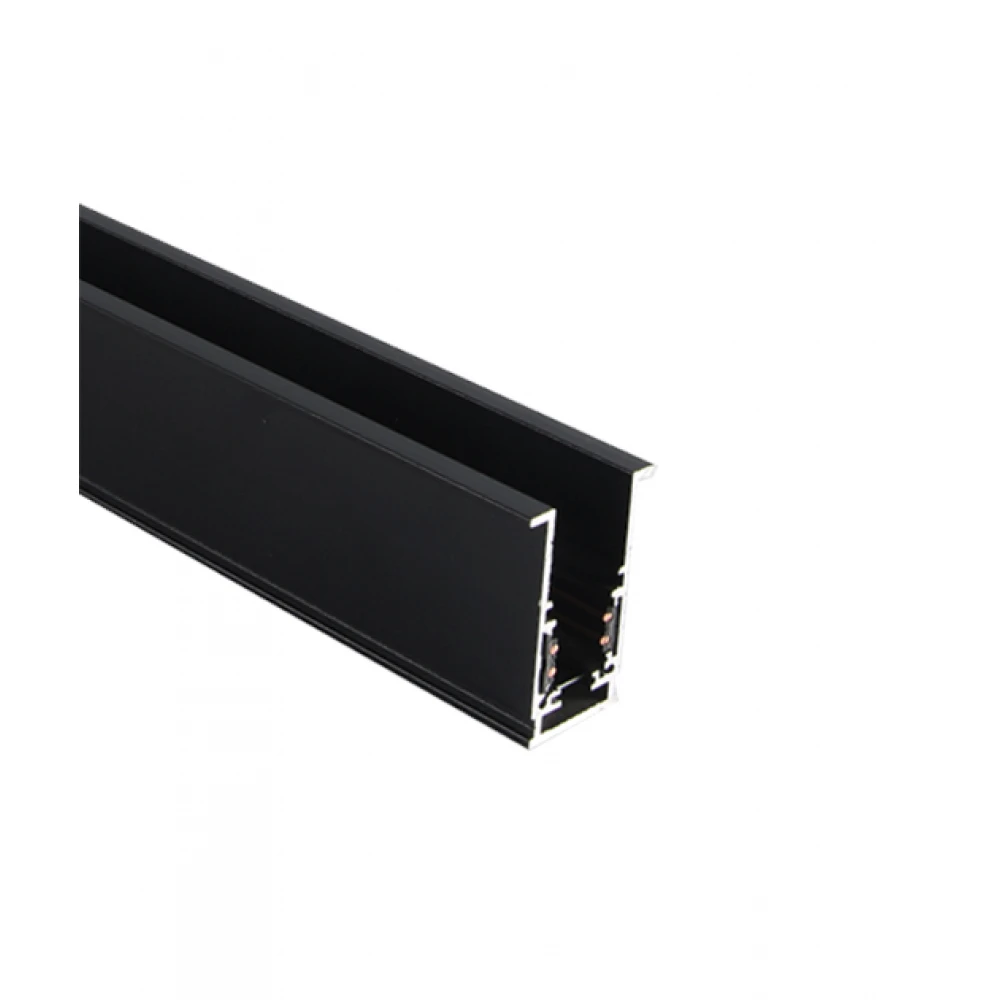 ΜΑΓΝΗΤΙΚΗ ΡΑΓΑ ΧΩΝΕΥΤΗ 200cm ΜΑΥΡΗ - ZAMBELIS LIGHTS