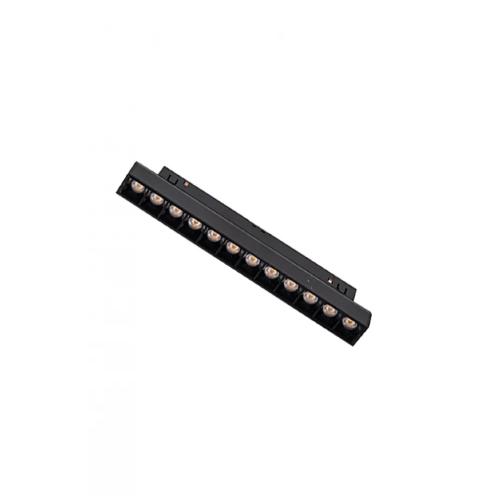 ΣΠΟΤ ΜΑΓΝΗΤΙΚΗΣ ΡΑΓΑΣ  ΜΑΥΡΟ LED 3000K 8W DALI DIMMER - ZAMBELIS LIGHTS
