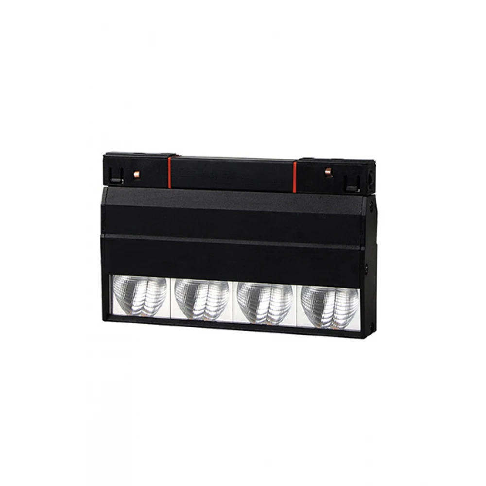 WASHER ΣΠΟΤ ΜΑΓΝΗΤΙΚΗΣ ΡΑΓΑΣ ΜΑΥΡΟ LED 3000Κ 10W ON/ΟFF - ZAMBELIS LIGHTS