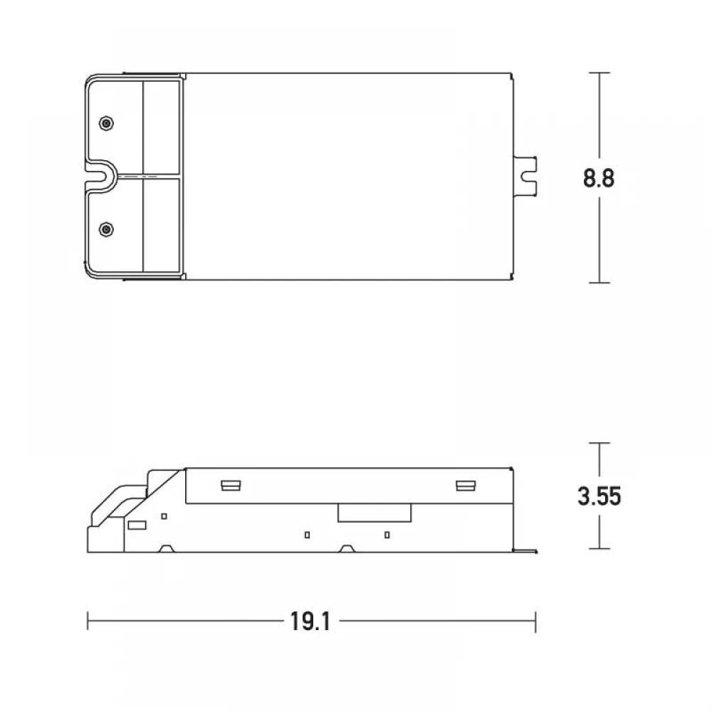 ΑΠΟΜΑΚΡΥΣΜΕΝΟ DRIVER ON/OFF 48V 150W - ZAMBELIS LIGHTS
