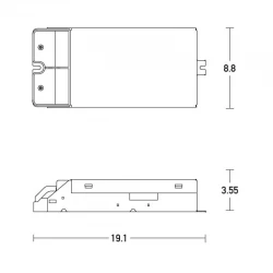 ΑΠΟΜΑΚΡΥΣΜΕΝΟ DRIVER ON/OFF 48V 150W - ZAMBELIS LIGHTS