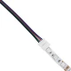 Ταχυσύνδεσμος Τροφοδοσίας IP20 - Strip To Power Connector 4 PIN Male για Ένωση 1 x RGB Ταινία LED Πλάτους 10mm