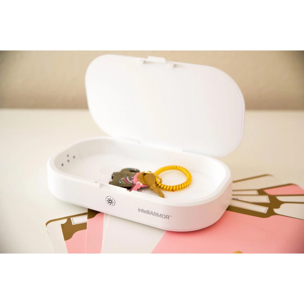 intelliARMOR UV Shield+ 360° Phone Sanitizer Απολυμαντικό UV Smartphone (λευκό)