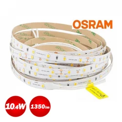5 Μέτρα Led Ταινία Osram Luminent Flex 10.4W 24V Μη Αδιάβροχη IP20 1400 Lumen Ψυχρό Λευκό 6500k