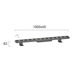 Wall Washer L:1000 36W Marvel - Viokef