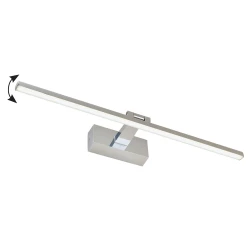 LED Απλίκα Μπάνιου Μεταλλική Σε Χρώμιο 59,5cm 12W IP44 JASPER Viokef