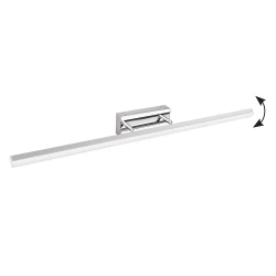 Απλίκα Ρυθμιζόμενη LED Μπάνιου Χρώμιο 18.4W IP44 SUNNY - VIOKEF