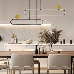 LED Κρεμαστό Φωτιστικό Ράγα 48W Naomi - Viokef