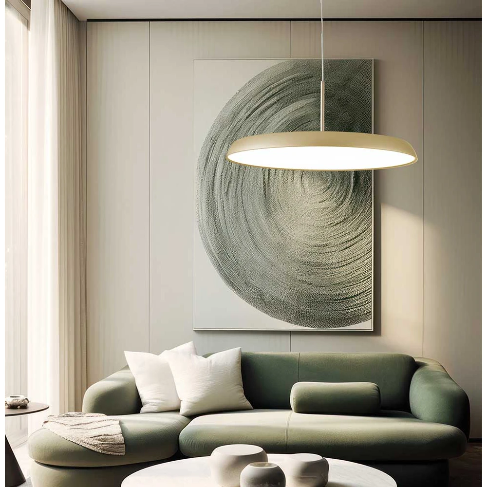 LED Κρεμαστό Φωτιστικό Μονόφωτο 41W Art - Viokef