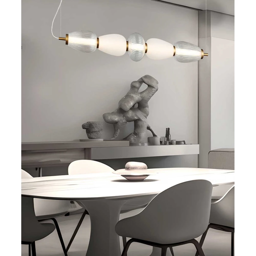 LED Κρεμαστό Φωτιστικό Ράγα 23W Shiny - Viokef