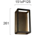 Φωτιστικό Τοίχου LED 10W IP65 Nat - VIiokef