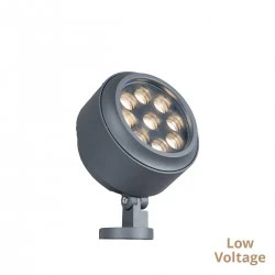 Στήλος Κήπου με Καρφί D:130 10W 24VDC Ridox - Viokef