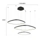 LED Κρεμαστό Φωτιστικό Μαύρο 70W 3000K / 4000K / 6000K Lorenzo - Viokef
