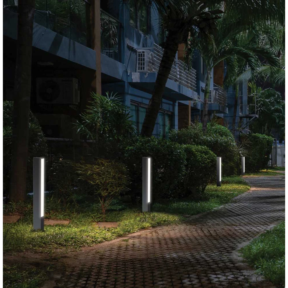 Στήλος Κήπου με Διπλό Φωτισμό LED 12W IP65 CRI92 Lir - Viokef