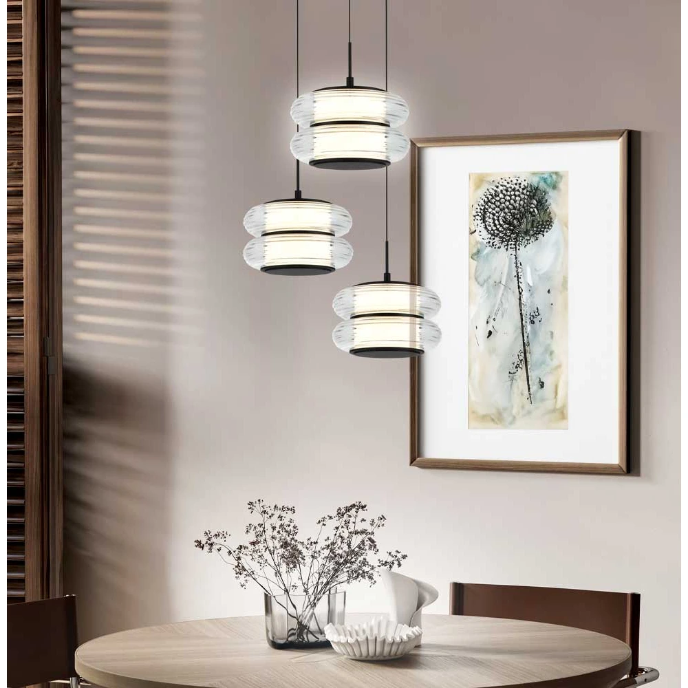 LED Κρεμαστό Φωτιστικό Μονόφωτο 12W CRI94 Glossy - Viokef