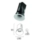 Χωνευτό Σποτ D:63 LED 10W CCT CRI92 IP20 Alvey - Viokef