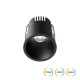 Χωνευτό Σποτ Μαύρο D105 19W CRI 93 Dylan - Viokef