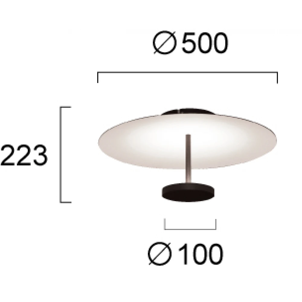Φωτιστικό Οροφής LED 13W CRI93 Ross - Viokef
