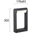 Στήλος Κήπου 13W H:300 CRI 94 Randal - Viokef