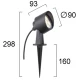 Εξωτ. Χώρου Προβολέας LED 4W IP65 Gini - Viokef
