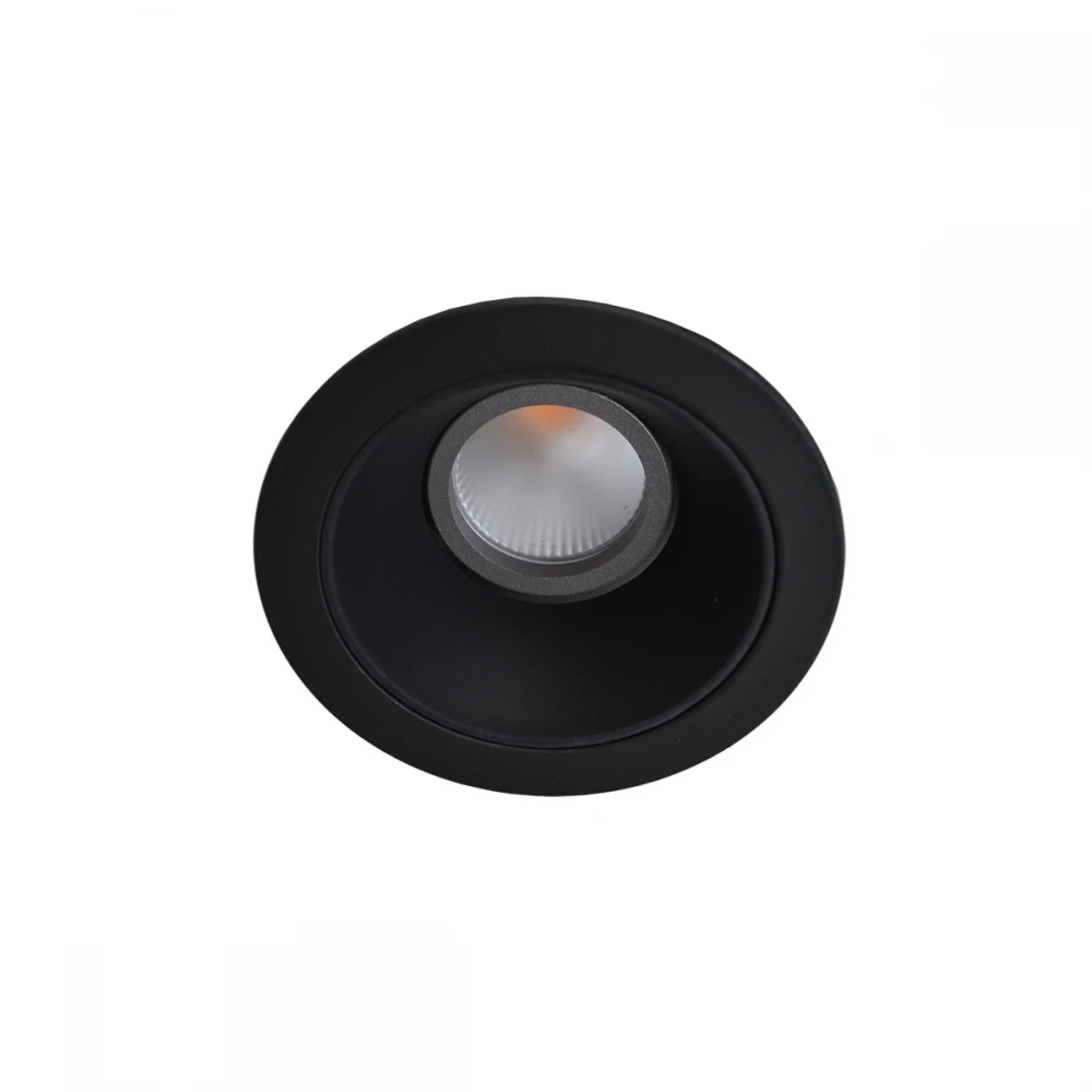 Χωνευτό Σποτ Μαύρο 12W 2700K-3000K-4000K 38° Alea - VIOKEF