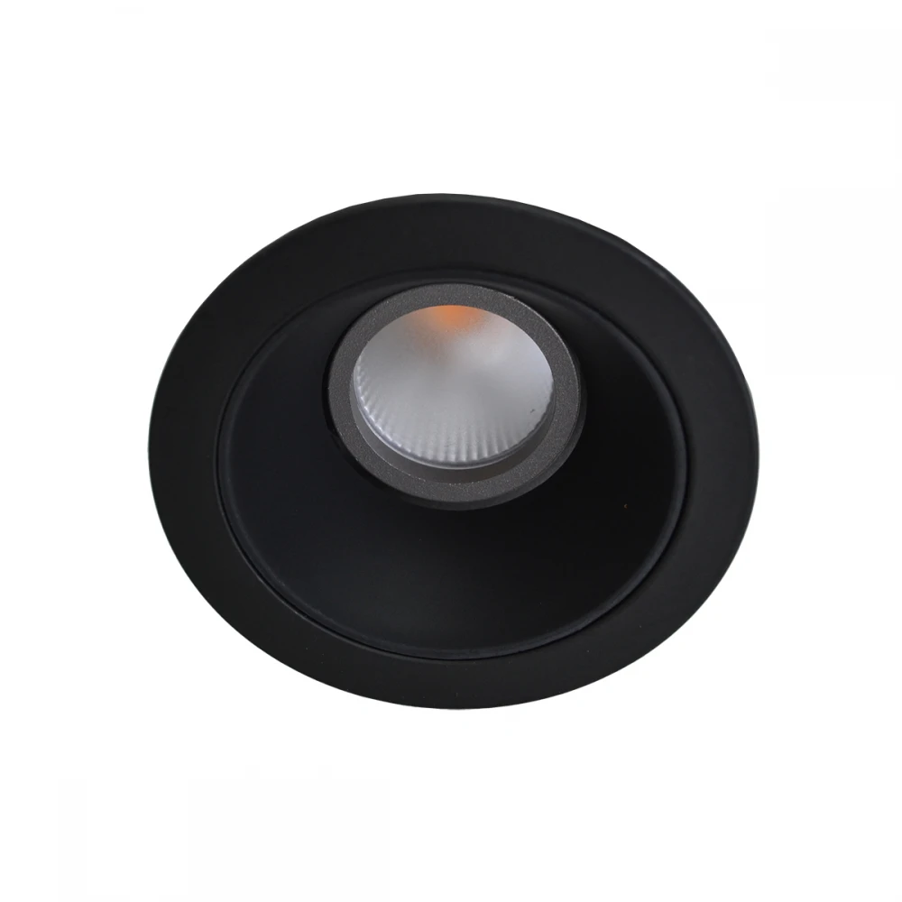 Χωνευτό Σποτ Μαύρο 20W 2700K-3000K-4000K 38° Alea - VIOKEF