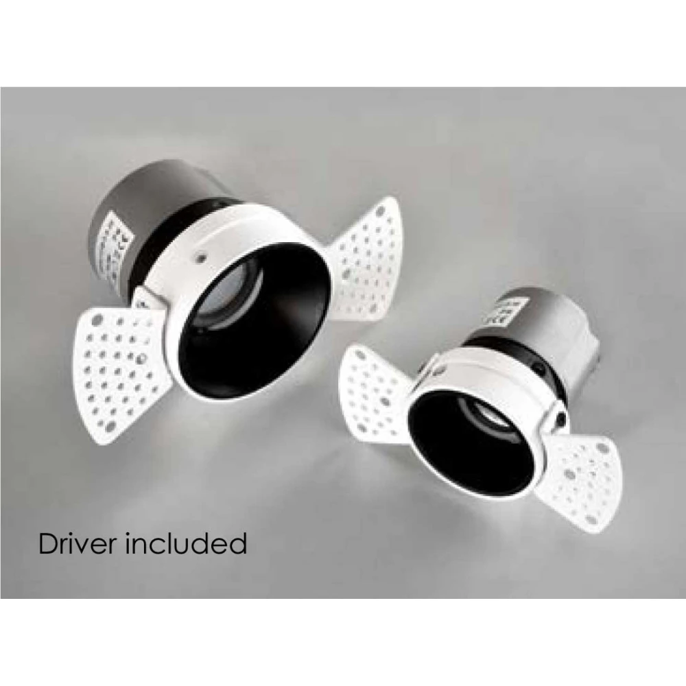 Trimless Σποτ Μαύρο 12W 3000K 38° Alea - VIOKEF