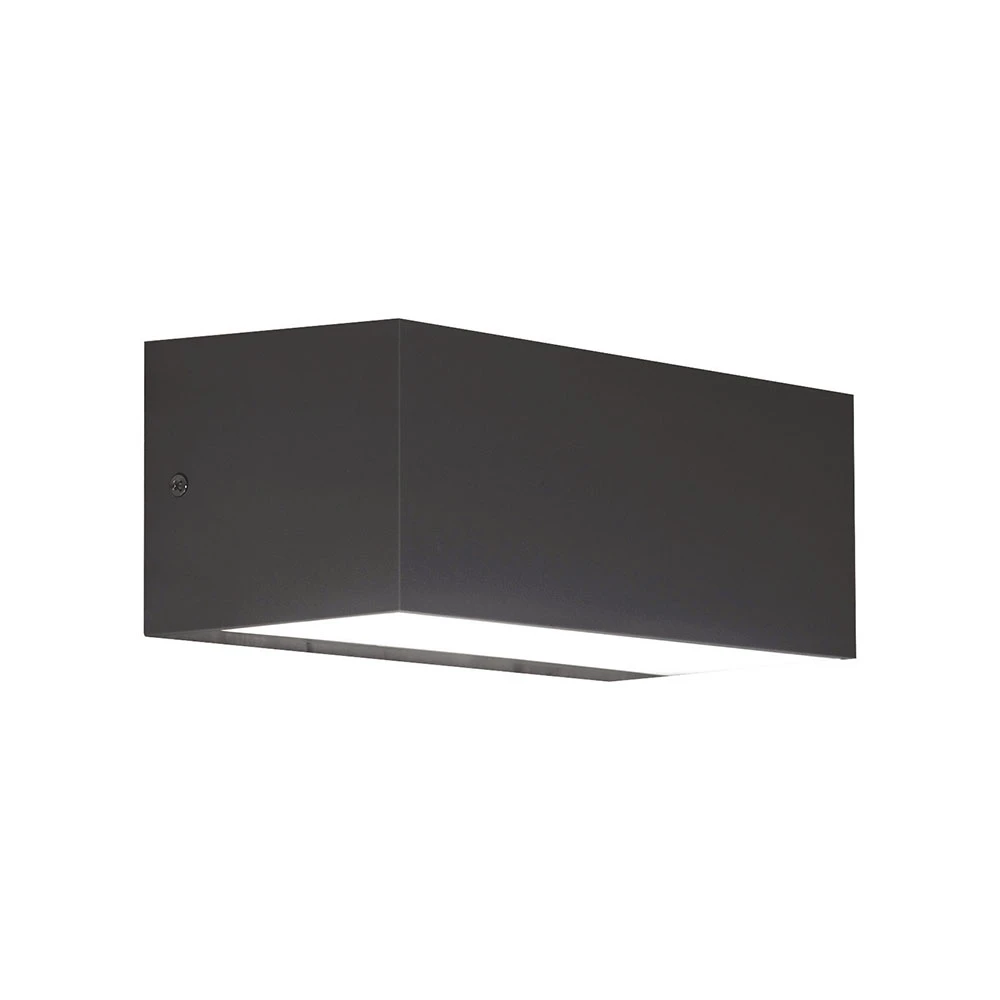 LED Απλίκα LED Πλαστική Σε Ανθρακί Up - Down 13W IP65 AMELIA - VIOKEF