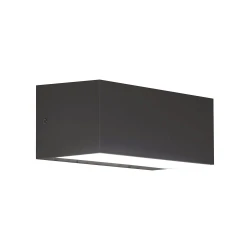 LED Απλίκα LED Πλαστική Σε Ανθρακί Up - Down 13W IP65 AMELIA - VIOKEF