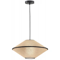 Κρεμαστό Φωτιστικό Μονόφωτο Ψάθινο D45cm 1xE27 AMICA VIOKEF