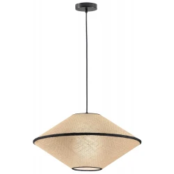 Κρεμαστό Φωτιστικό Μονόφωτο Ψάθινο D60cm 1xE27 AMICA VIOKEF