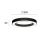 LED Πλαφονιέρα Μεταλλική Λευκή 38W 2090Lm 3000K Apollo VIOKEF