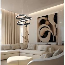 LED Κρεμαστό Φωτιστικό 62W Arezia VIOKEF