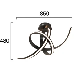 LED Φωτιστικό Οροφής 41W Arezia - VIOKEF