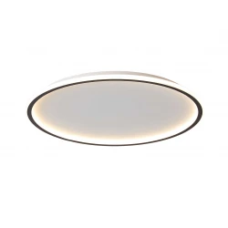 LED Πλαφονιέρα Αλουμινίου Λευκή-Μαύρη D:400 35W ARLA - VIOKEF