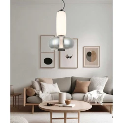 LED Κρεμαστό Φωτιστικό Μονόφωτο 18W Avery - Viokef
