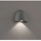 Απλίκα LED Αλουμινίου σε Ανθρακί 6W IP54 BAUTA - VIOKEF