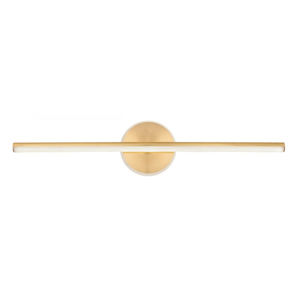 LED Φωτιστικό Τοίχου Χρυσό 11W IP44 Camelia - Viokef
