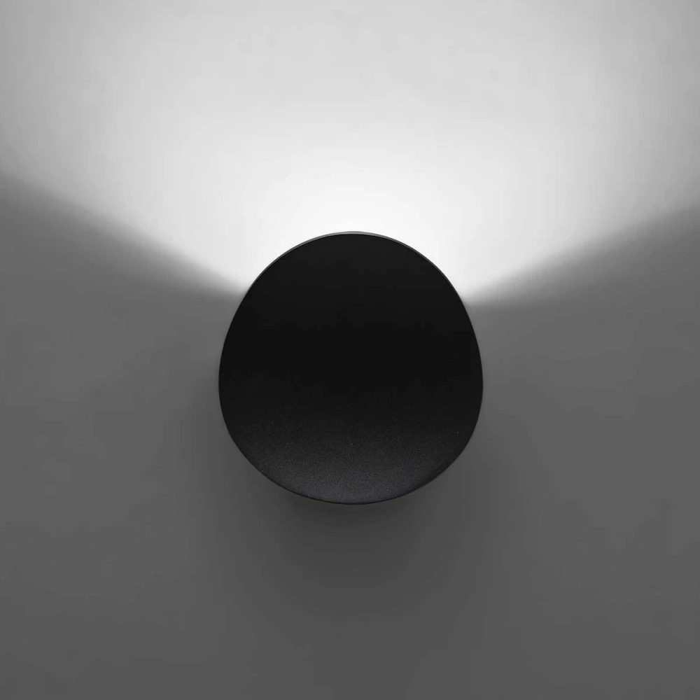 LED Απλίκα Αλουμινίου Ανθρακί 7W IP54 CORTO Viokef