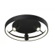 LED Πλαφονιέρα Μεταλλική Μαύρη 30W DENIS VIOKEF