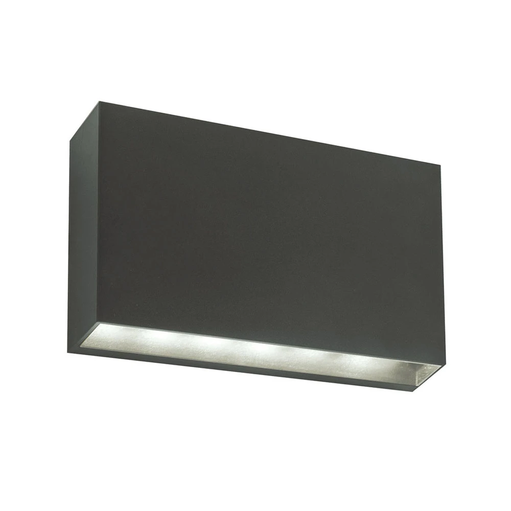 LED Απλίκα LED Πλαστική Σε Ανθρακί Up - Down 13W IP65 ELVIRA - VIOKEF
