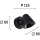 LED Απλίκα Μεταλλική Μαύρη 5.6W ENZO - VIOKEF