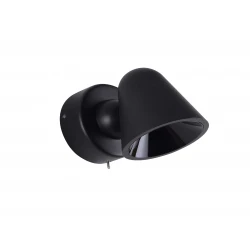 LED Απλίκα Μεταλλική Μαύρη 5.6W ENZO - VIOKEF