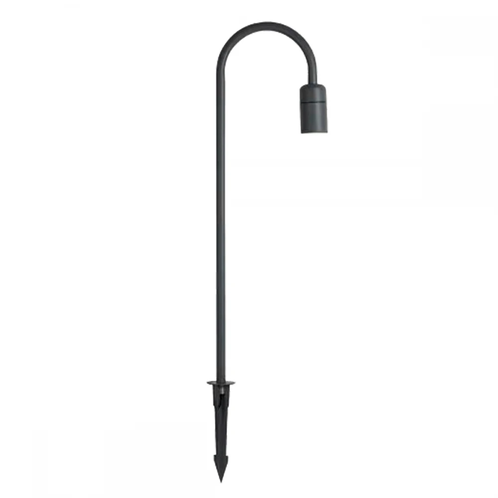 LED Στήλος Κήπου Αλουμινίου Σκούρο Γκρι 5.6W IP65 Flater - Viokef