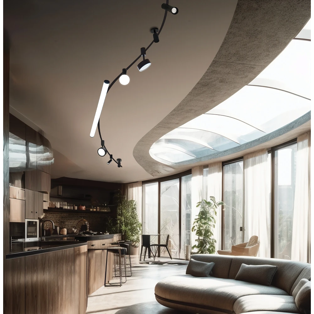 Γραμμικό Φωτιστικό Ράγας με Bluetooth Flexy 21W CRI92 Dimmable - Viokef