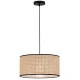 Κρεμαστό Φωτιστικό Μονόφωτο Από Rattan D40cm 1xE27 GHEISA VIOKEF