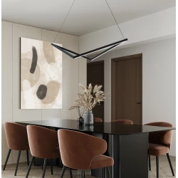 LED Κρεμαστό Φωτιστικό Ράγα 32W Isla - Viokef
