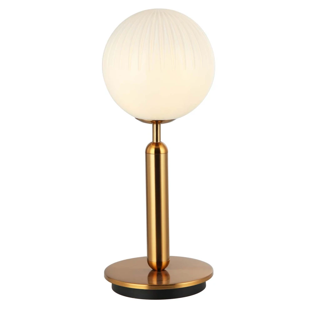 Πορτατίφ Χρυσό Με Γυαλί 1x G9 5W JOLIN - VIOKEF