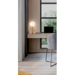 Πορτατίφ Χρυσό Με Γυαλί 1x G9 5W JOLIN - VIOKEF